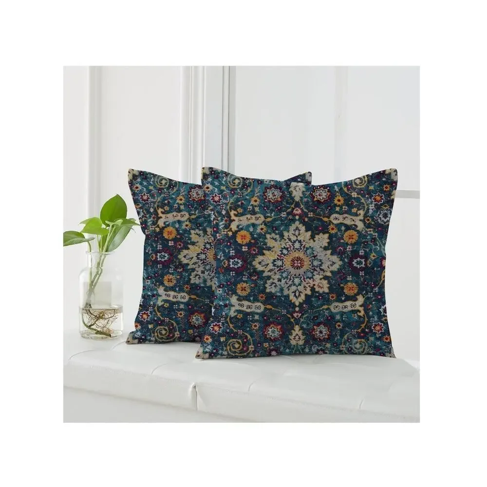 Throw Pillow Covers Pack of 2 Double-Sided 18x18
